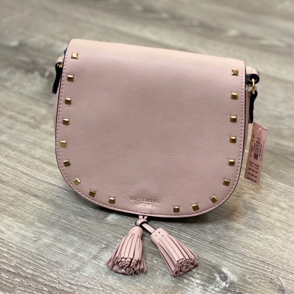 Victoria’s Secret Mini Mauve Satchel Stud Purse
